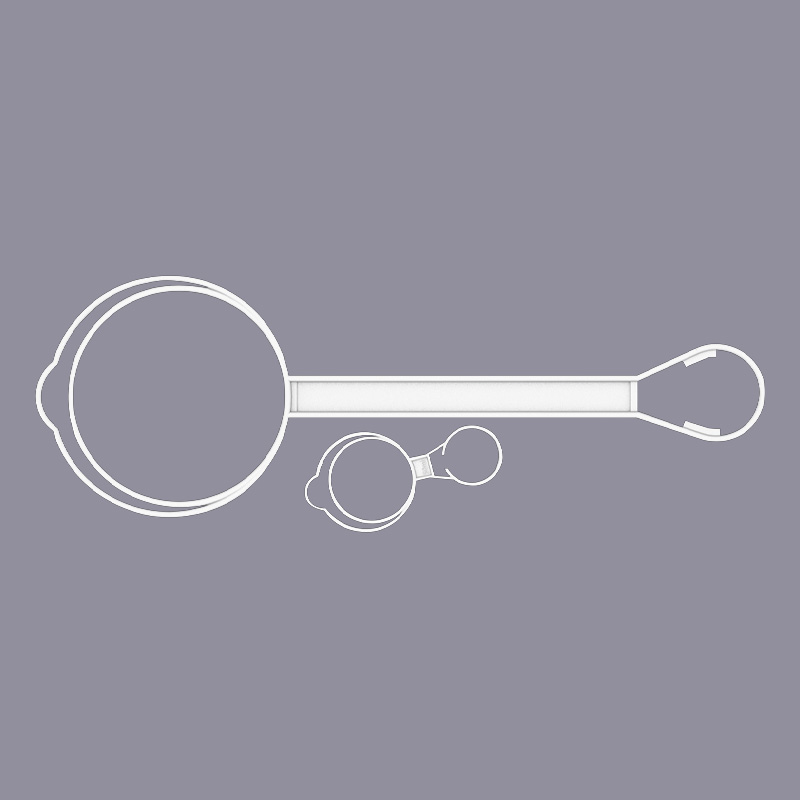 Racket Type Plastic Hanger para sa Infusion Bottle